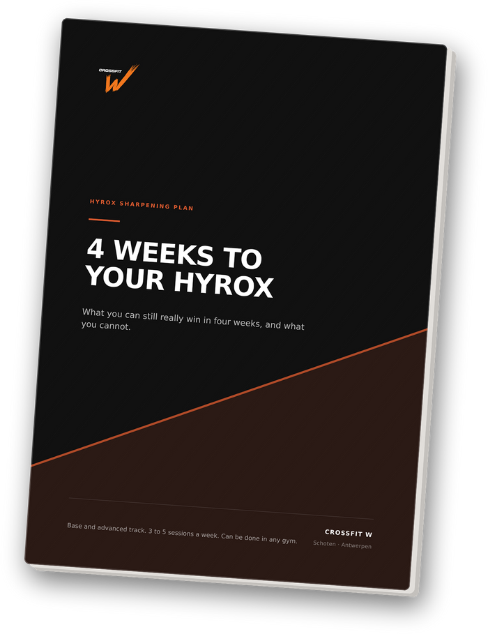 Four weeks to your HYROX